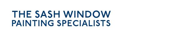 Sash window painting specialists header logo